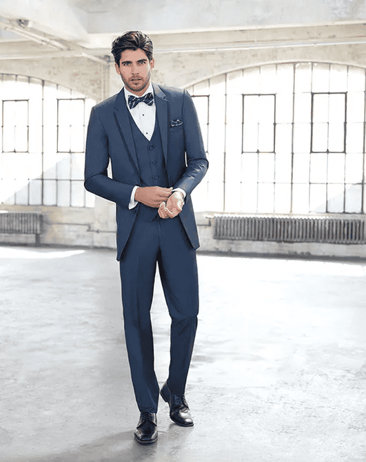 Cobalt Blue Tuxedo - Mens Saphire Color Wedding Tuxedo - Cobalt Blue