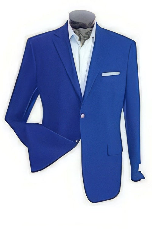 Dinner Jacket - Royal Blue - Mens Wholesale Blazers