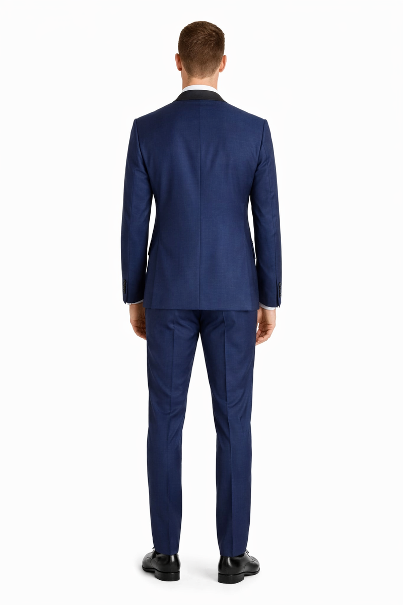 Indigo Blue Tuxedo - Mens Indigo Wedding Tuxedo - Cobalt Blue