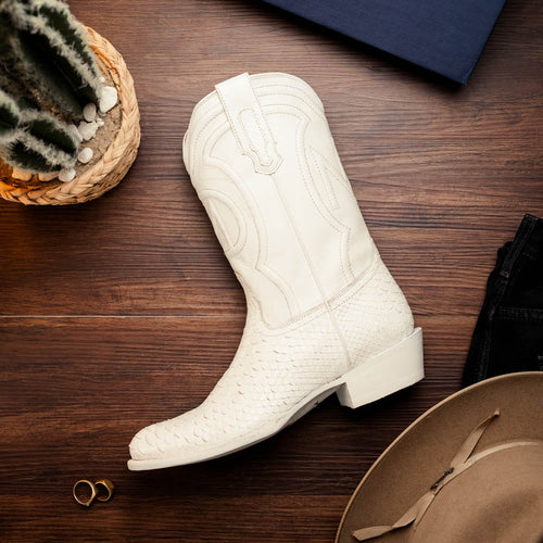 Marco Di Milano Kansas White Leather Luxury Shoe