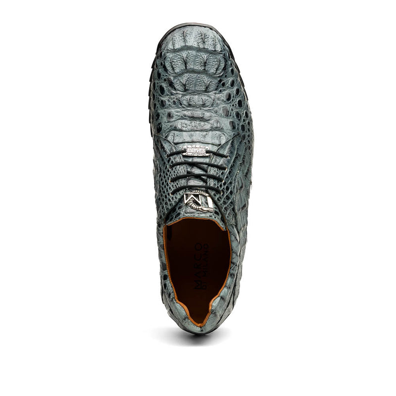 Marco Di Milano Kratos Gray Leather Luxury Shoe