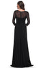 La Femme 30230 Illusion Sheath Formal Dress