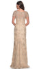 La Femme 30798 Beaded Lace Evening Dress