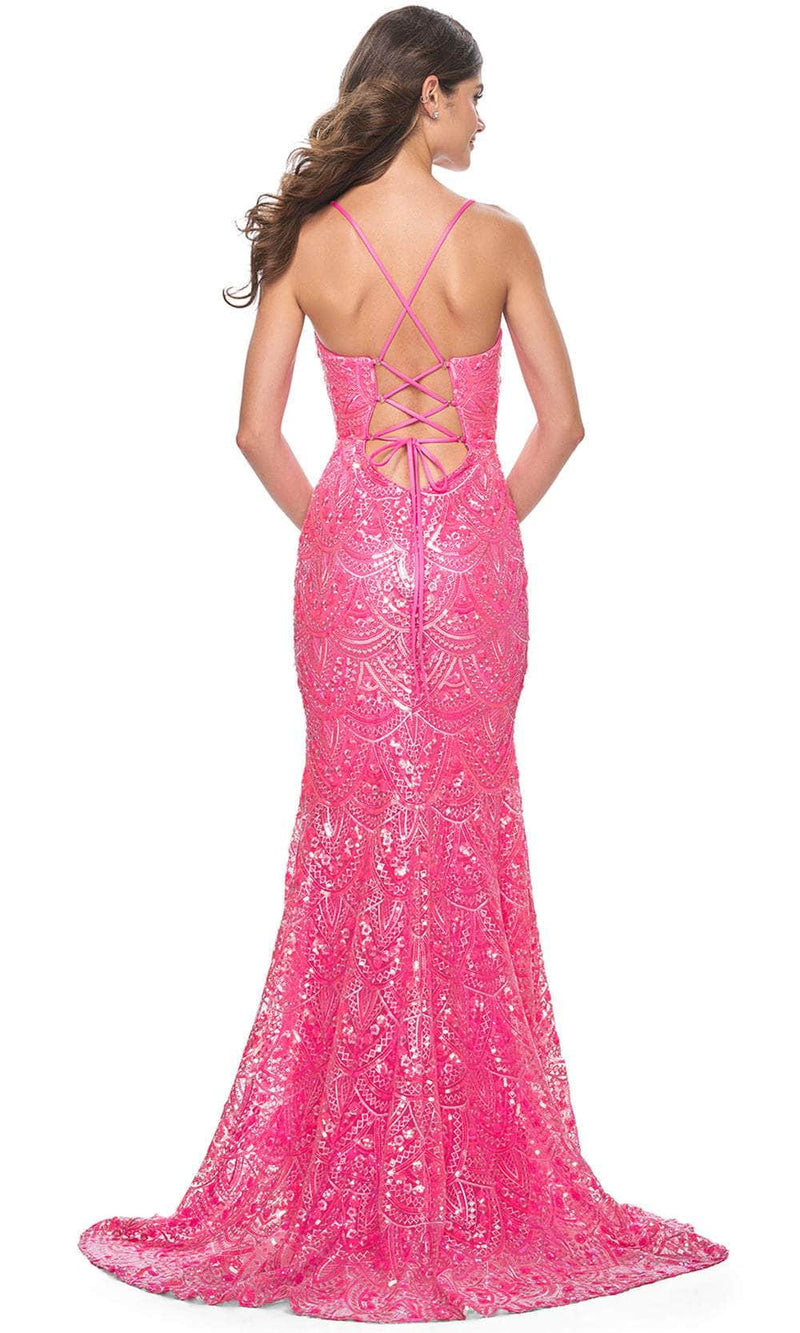La Femme 31865 Sequin Mermaid Prom Dress