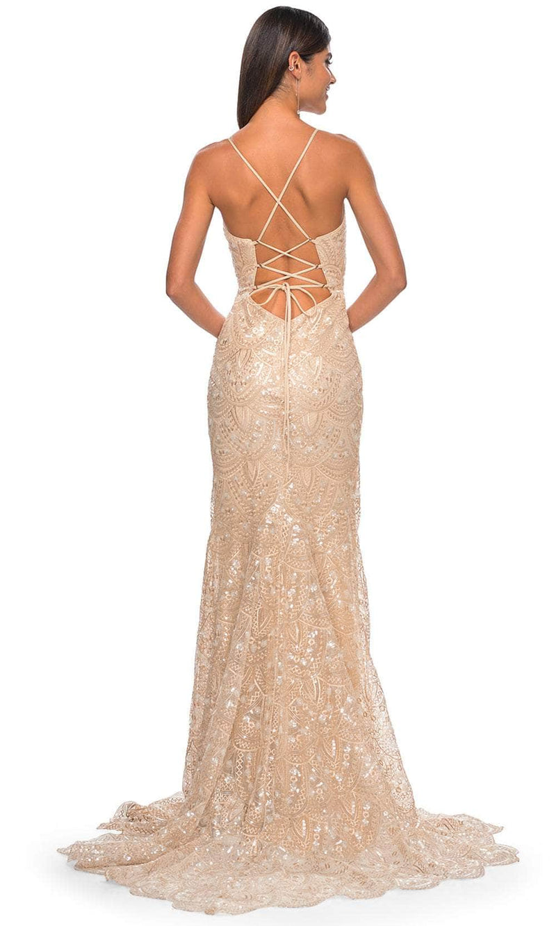 La Femme 31865 Sequin Mermaid Prom Dress