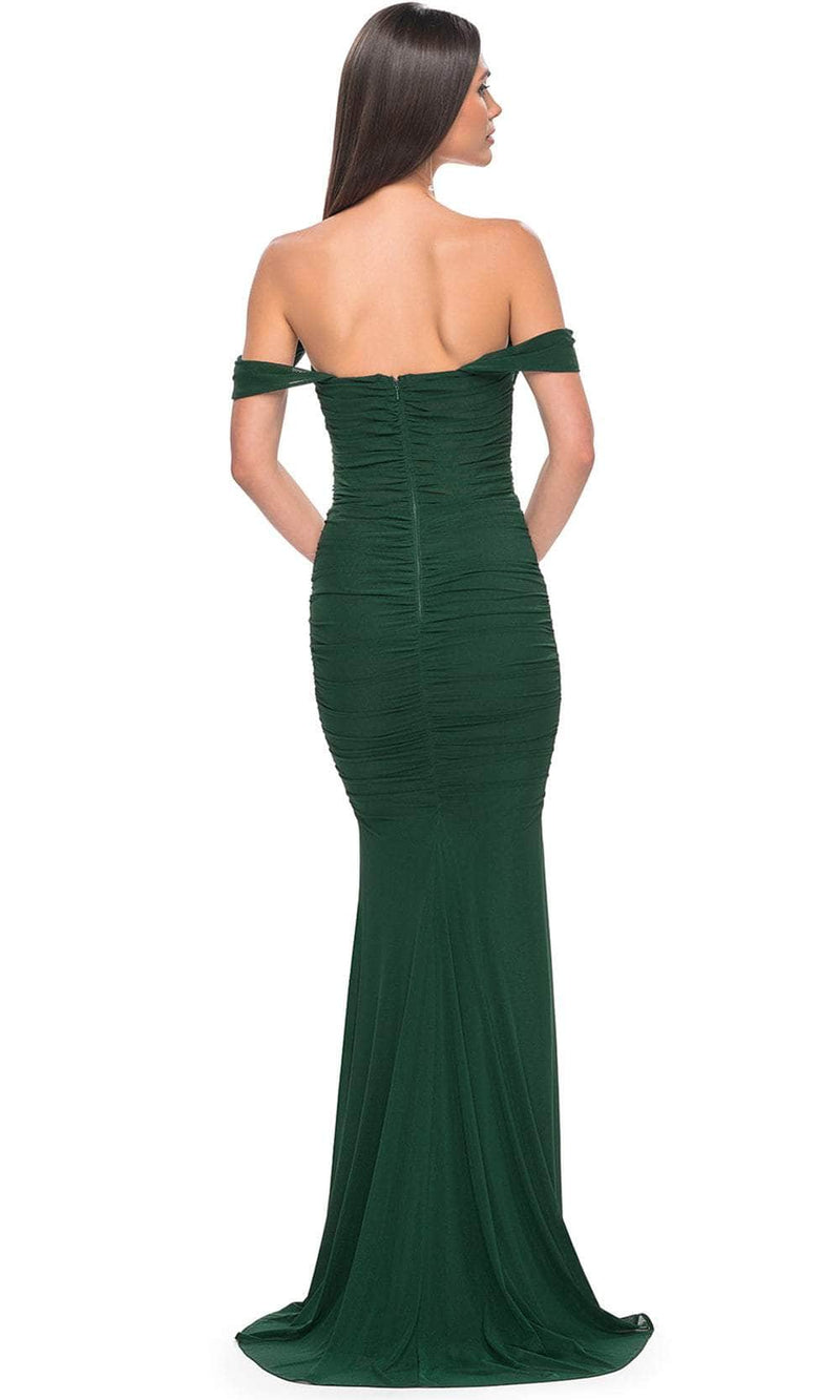 La Femme 31914 Ruched Jersey Prom Dress