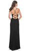La Femme 31978 Cowl Bodice Prom Dress
