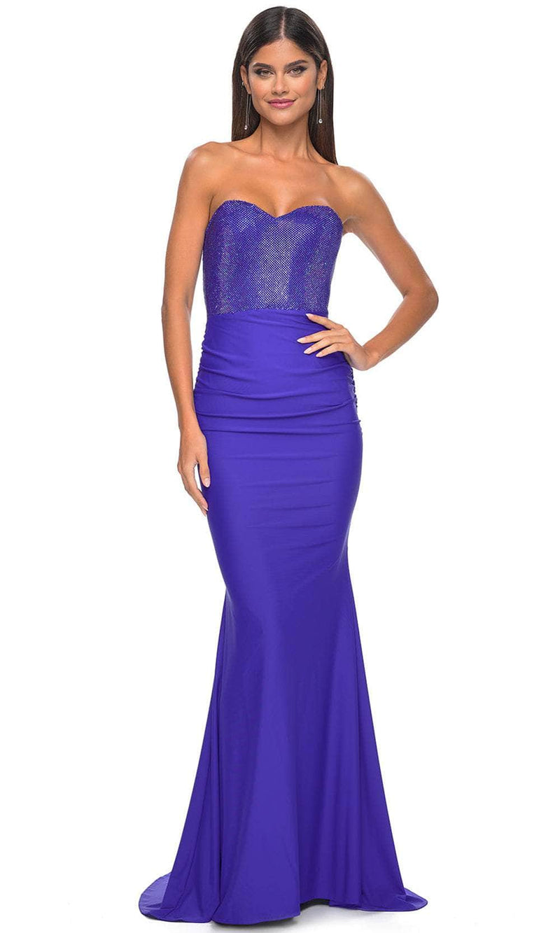 La Femme 32069 Sweetheart Bodycon Prom Gown