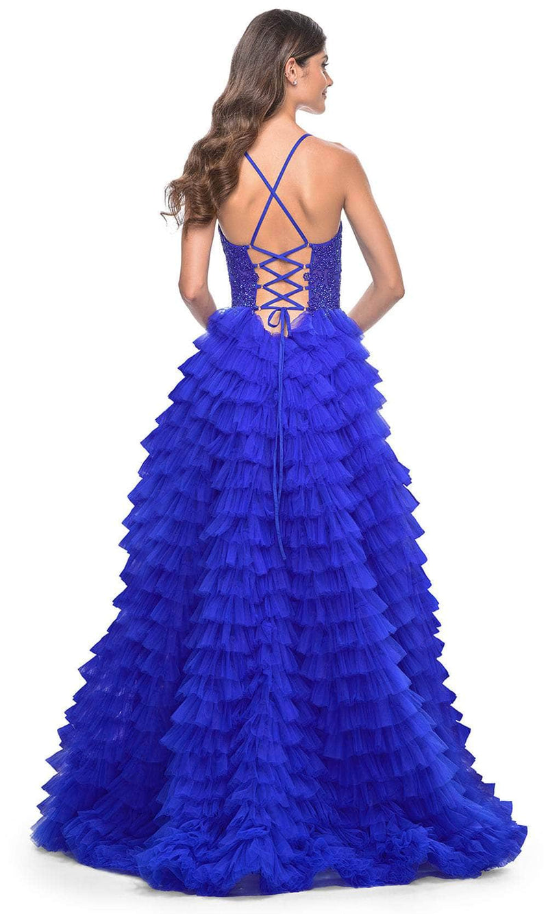 La Femme 32128 Ruffle Tiered Prom Dress