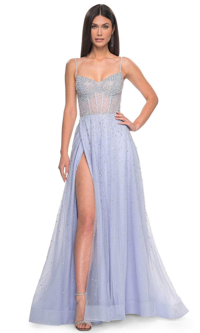 La Femme 32146 Embellished A-Line Prom Dress