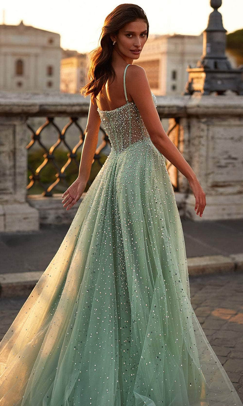La Femme 32146 Embellished A-Line Prom Dress