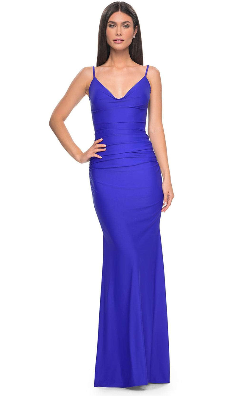 La Femme 32153 Draped Bodice Prom Dress