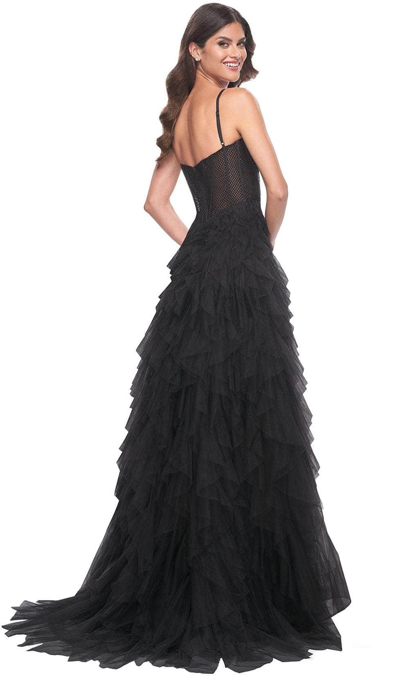 La Femme 32233 Ruffle Skirt Prom Dress