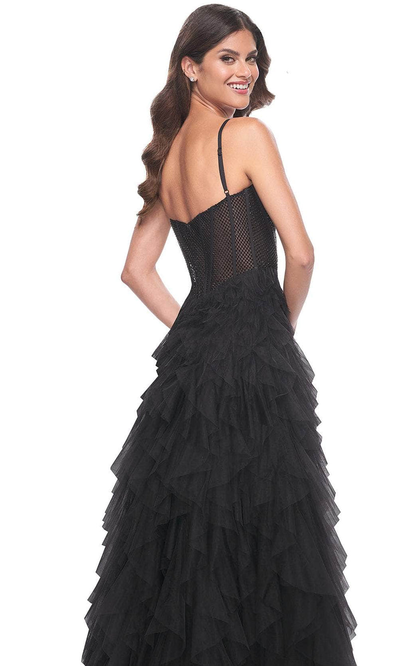 La Femme 32233 Ruffle Skirt Prom Dress