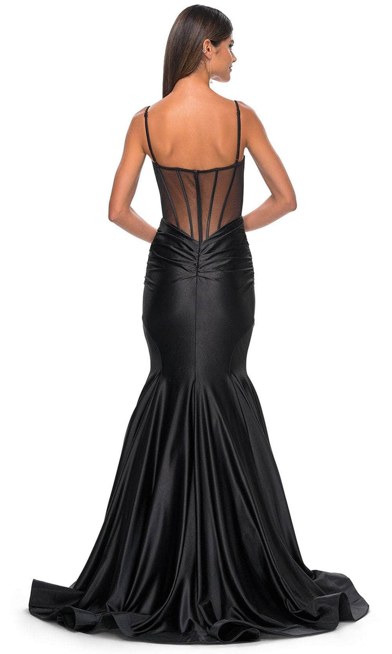 La Femme 32269 Plunging Mermaid Prom Dress