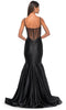 La Femme 32269 Plunging Mermaid Prom Dress