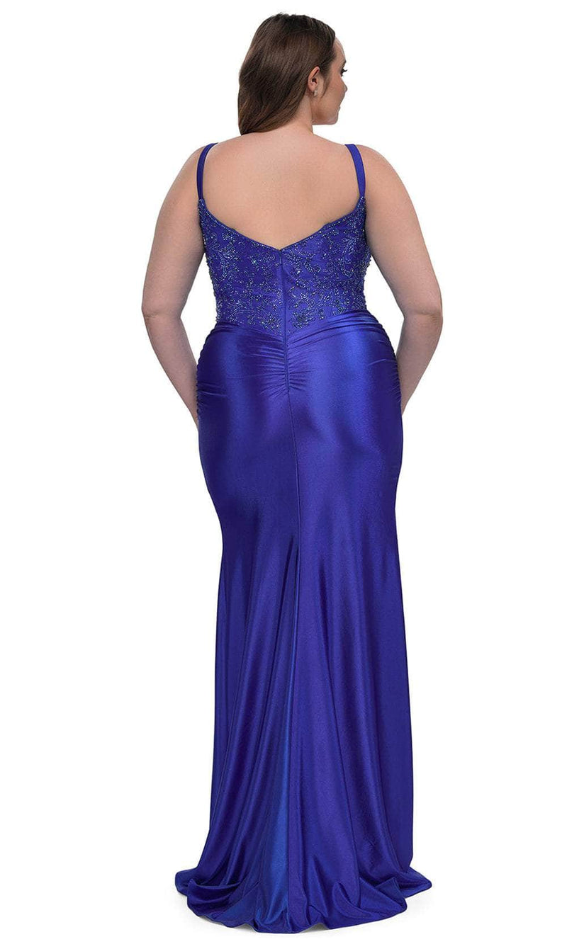 La Femme 32430 Rhinestone Bodice Evening Gown by La Femme