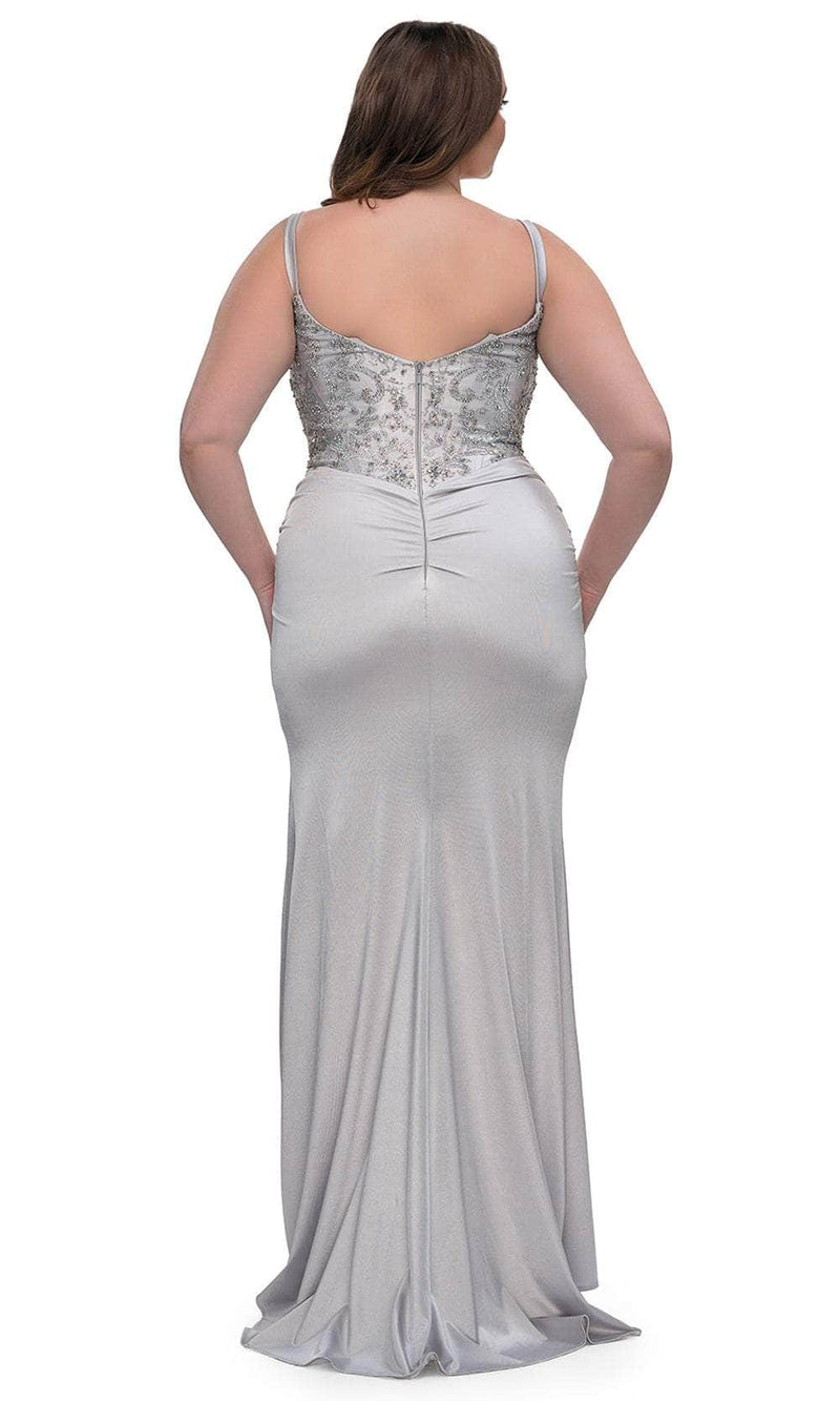 La Femme 32430 Rhinestone Bodice Evening Gown by La Femme