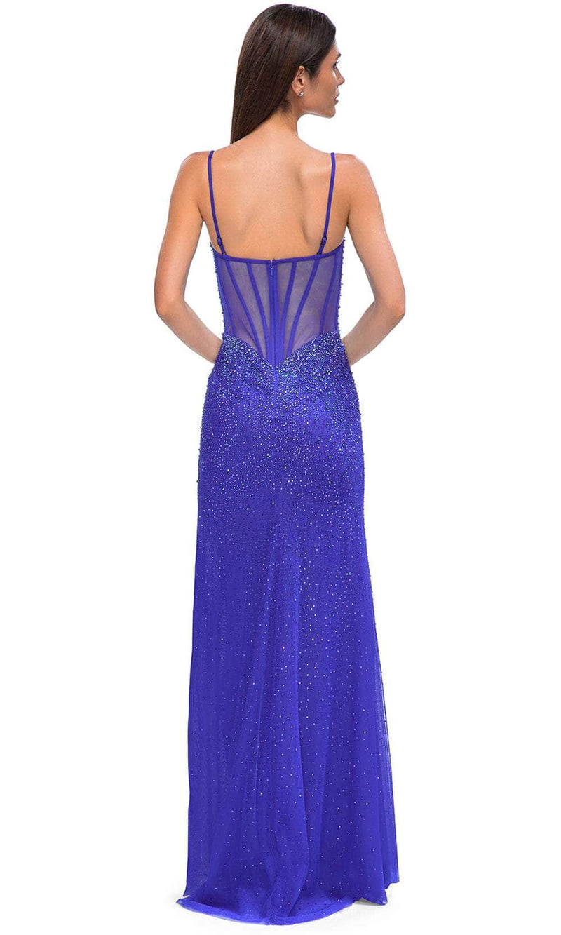 La Femme 32840 Jewel Embellished Sleeveless Prom Gown