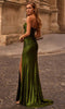 La Femme 32946 Crisscross Strapless Prom Gown