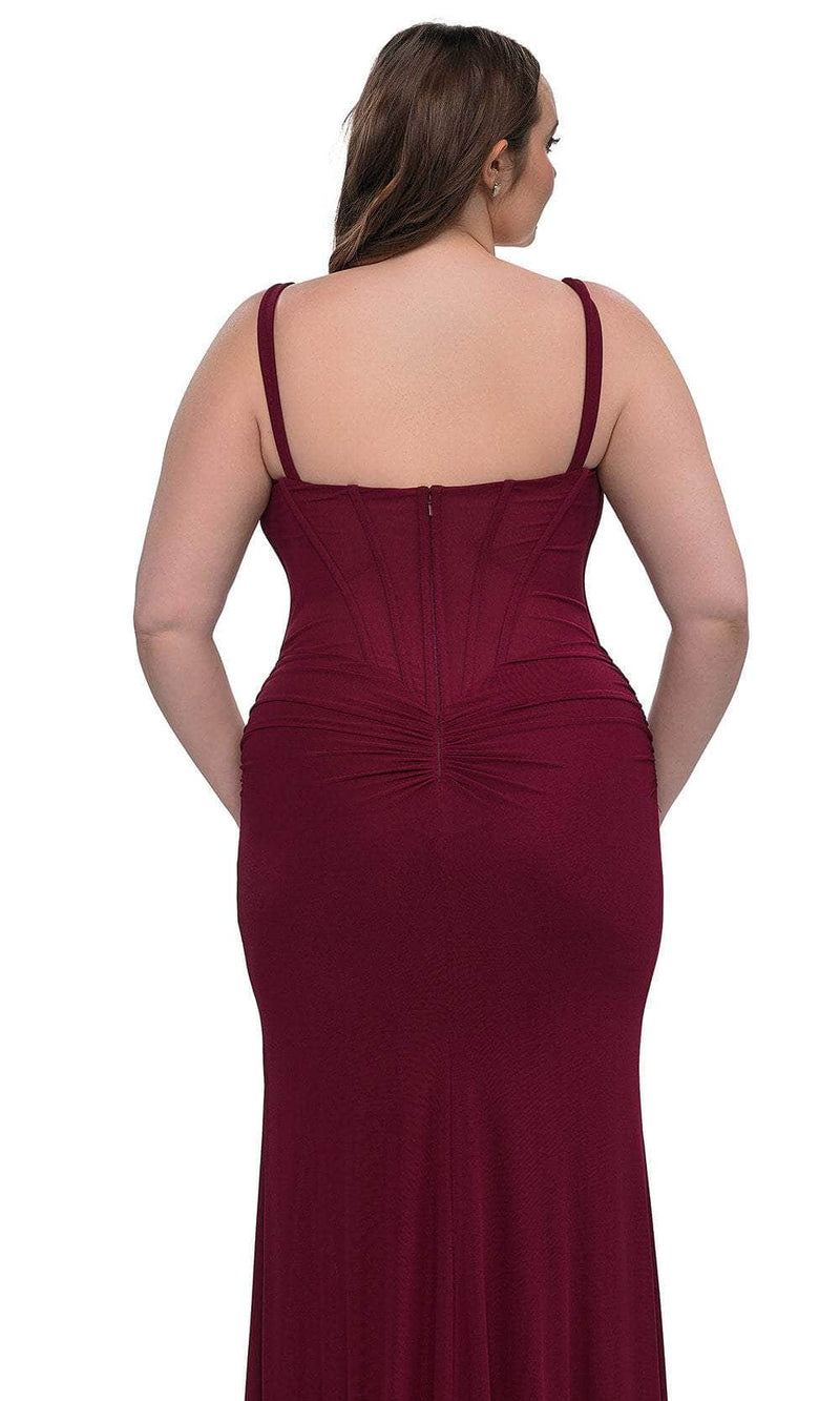 La Femme 33015 Corset Style Evening Dress