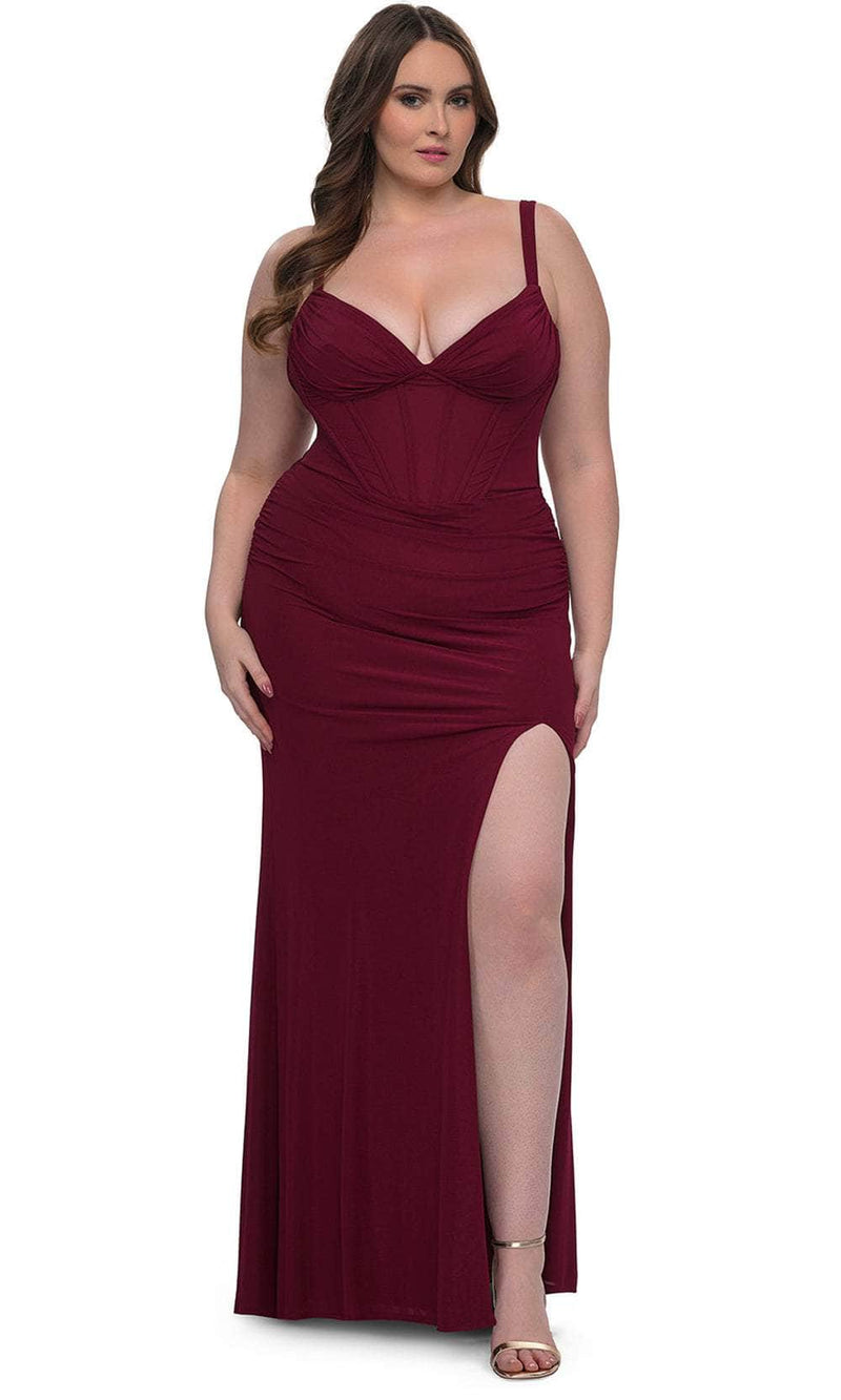 La Femme 33015 Corset Style Evening Dress