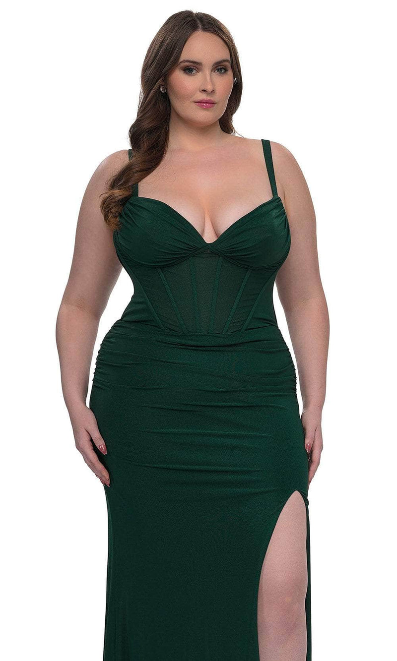 La Femme 33015 Corset Style Evening Dress