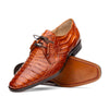 Marco Di Milano Lacio Caiman Crocodile Derby Brandy