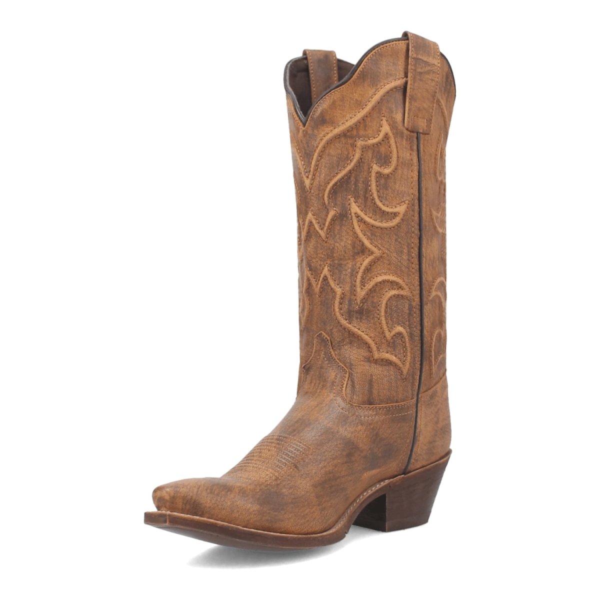 Laredo Women's Reva Snip Toe Leather Boots - Honey 54267