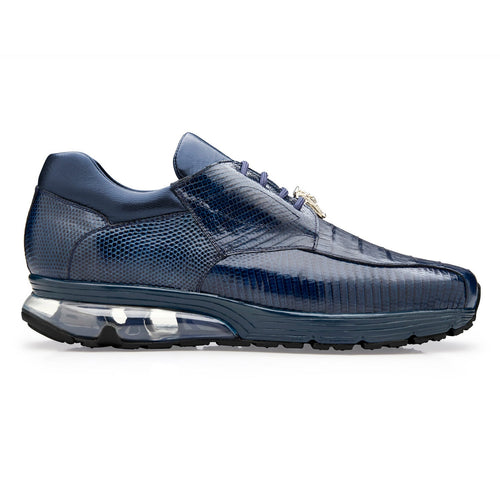 Belvedere Lazaro - Navy Alligator Luxury Shoe