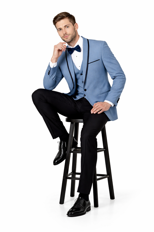 Light Blue Tuxedo Blue Tuxedo Wedding Steel Blue Tuxedos