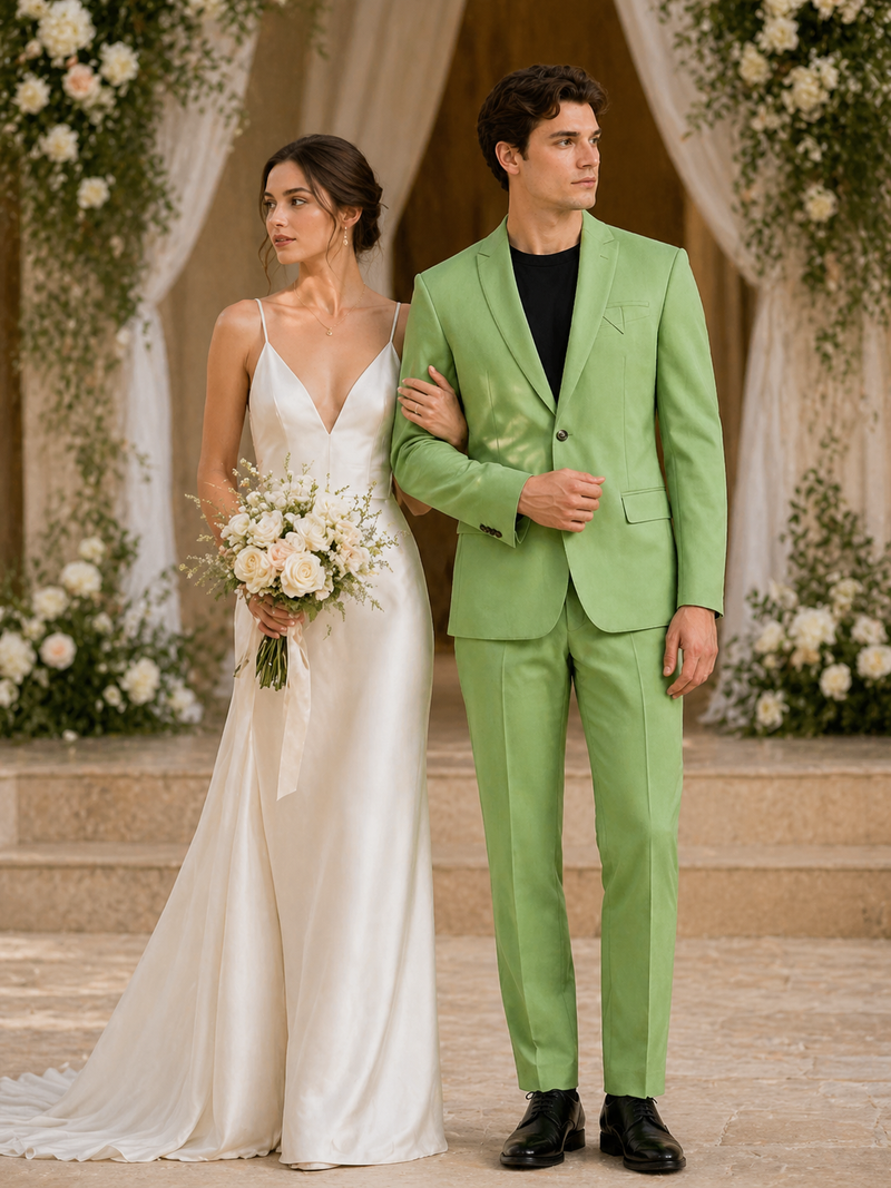 Lime Green Suit