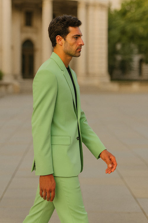 Lime Green Suit