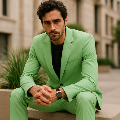 Lime Green Suit