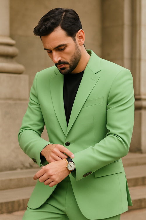 Lime Green Suit