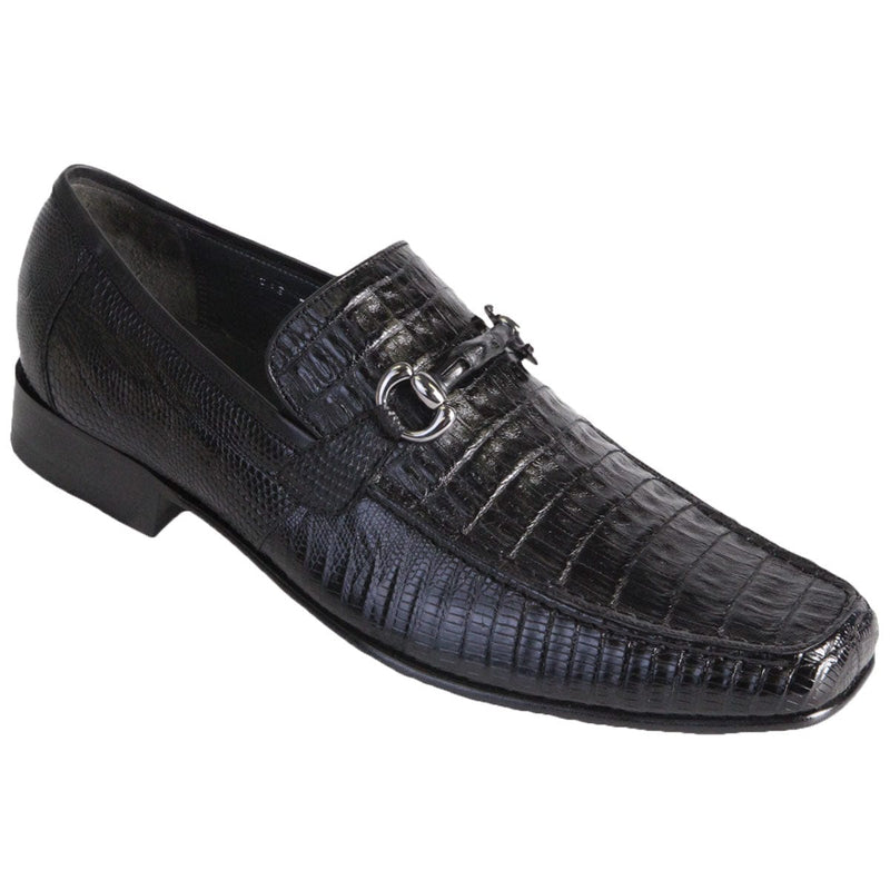 Men's Original Caiman Belly and Lizard Skin Shoes LAB-ZV1037 - The Galway
