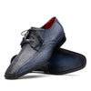 Marco Di Milano Lucca Ostrich & Stingray Navy Shoes