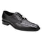 Belvedere Lusso Black Leather Dress Shoe