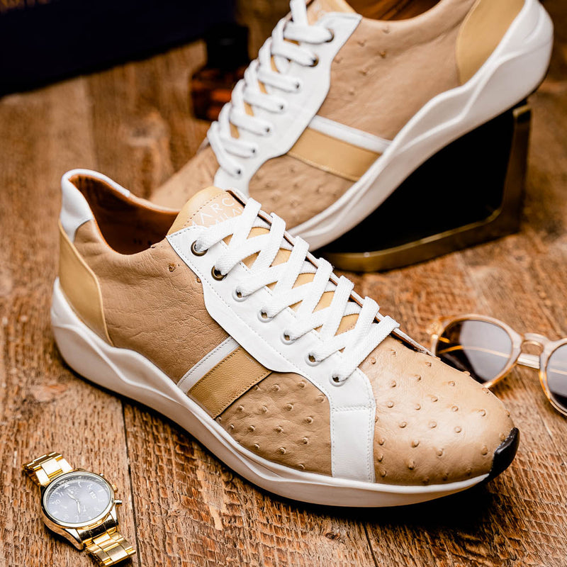 Marco_Di_Milano Lyon II Orix White Leather Luxury Shoe