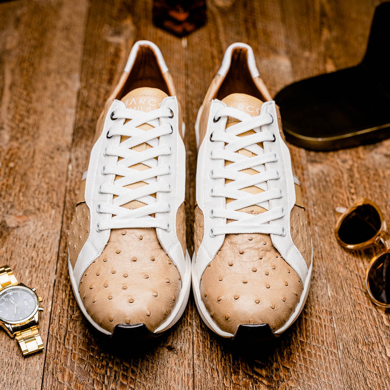Marco_Di_Milano Lyon II Orix White Leather Luxury Shoe