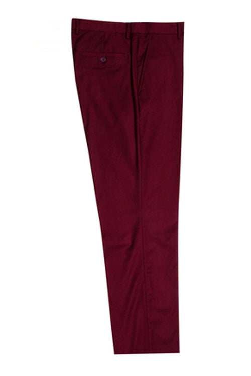 "Mens Stacy Adams Suit - Stacy Adams Suit Men's Two Button Vested Basic Suit in Burgundy"
