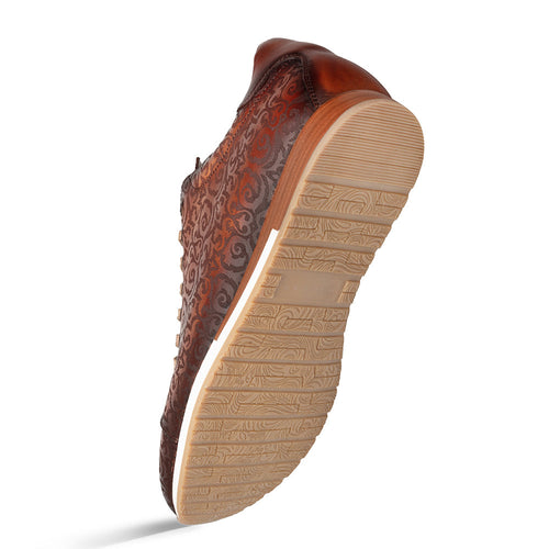Mezlan Portico Sneakers - Laser-Print Leather - Luxury Style