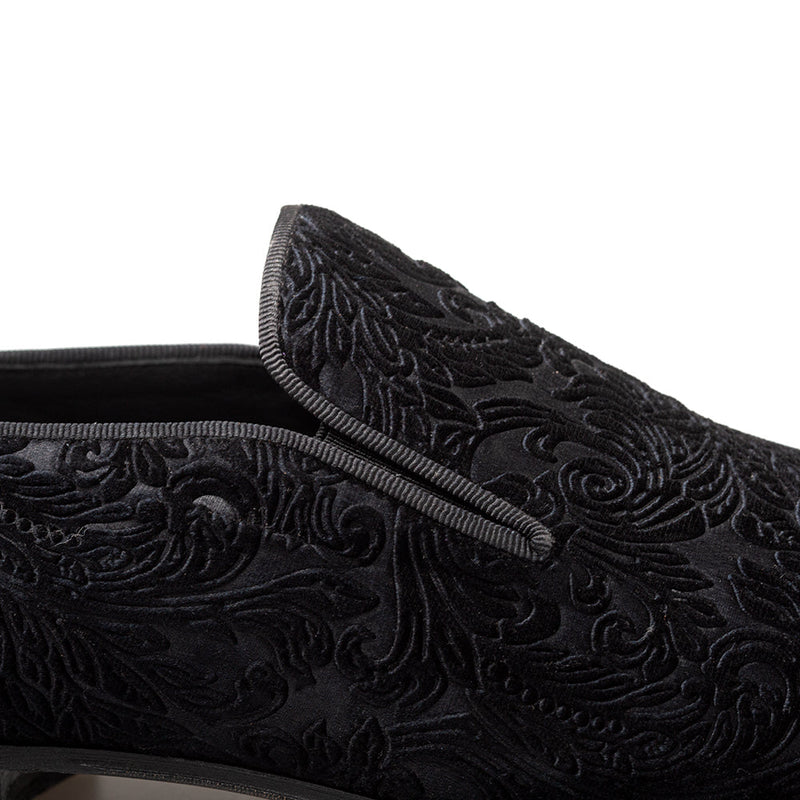 Mezlan Travolta Velvet Formal Shoe - Luxury Velvet Loafer
