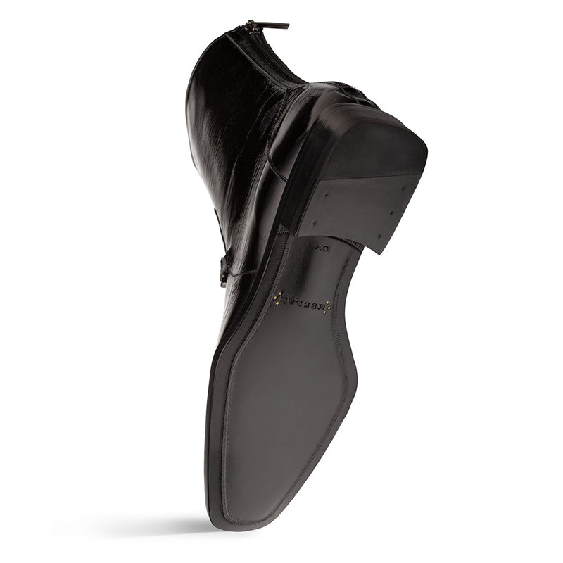 Mezlan Buscemi Hi-Shine Ornament Boot - Luxury Leather Dress Boot