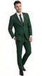 Men’s Emerald Green Slim Fit Wedding Suit, Groom and Groomsmen Formal Dress Suit