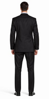 Mantoni Black or Gray 2-Button Slim or Modern Fit Suit
