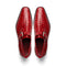Marco Di Milano Mens Red Caiman Gator Dress Shoes Rovigo