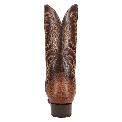 Dan Post Marco Ostrich Boot - Full Quill Luxury