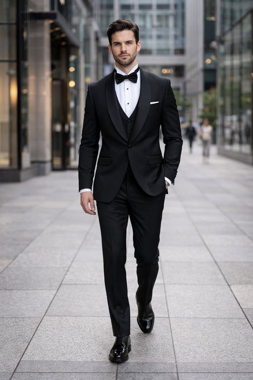 Father And Son Matching Suits -Gray Tuxedo