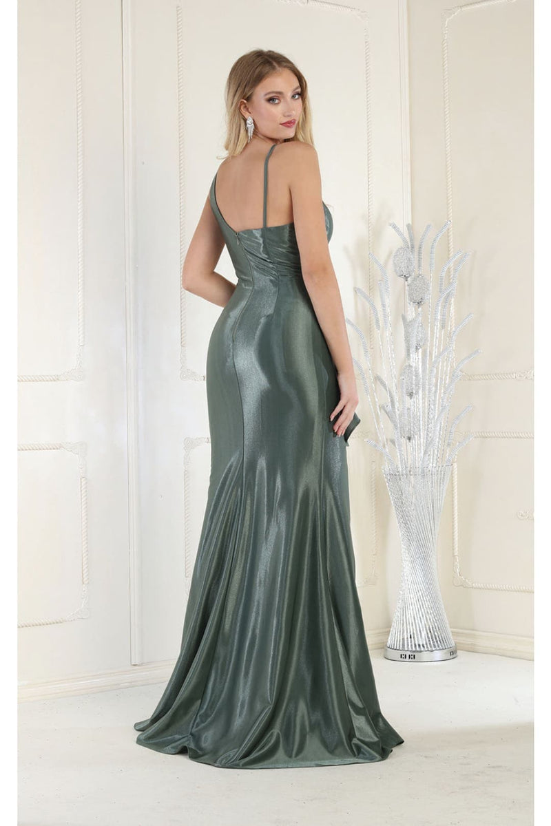 May Queen MQ1932 Ruffled Mermaid Formal Gown